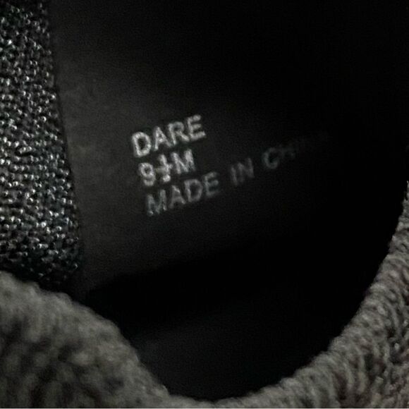 SANCTUARY Dare Black High Top Sneakers Shoes women size 9.5 (new without box) - Picture 9 of 10